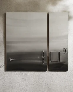 GRANIT Anslagstavla Stål 40x60cm- Förvaringstavlor Med Tillbehör|Häng- & Väggförvaring