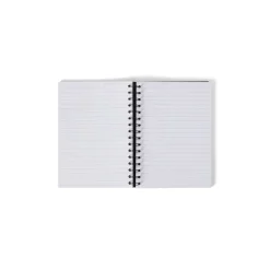 GRANIT Anteckningsbok A5 Linjerat Svart- Kalendrar & Skrivblock