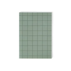 GRANIT Anteckningsbok A4 Rut Grön Linjerad- Kalendrar & Skrivblock