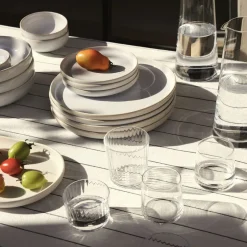 GRANIT Assiett Bruno Stengods 17cm Vit- Dukning|Porslin