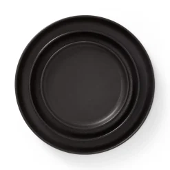 GRANIT Assiett Bruno Stengods 22cm Svart- Porslin