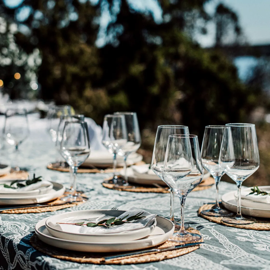 GRANIT Bordstablett Jute 35cm- Dukning