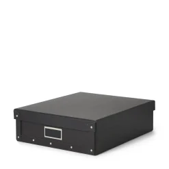 GRANIT Box A4 29x35cm Grafit- Skrivbordsförvaring|Boxar