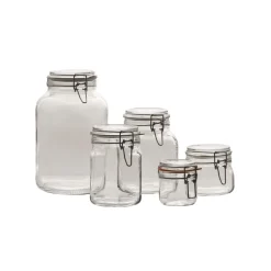 GRANIT Burk Glas Snäpplock 4,25L- Växt- & Odlingstillbehör|Köksförvaring