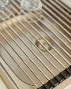 GRANIT Diskställ Rullbart Rostfritt Stål 31x44cm- Köksredskap