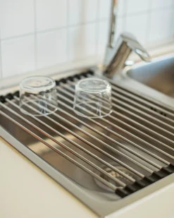 GRANIT Diskställ Rullbart Rostfritt Stål 31x44cm- Köksredskap