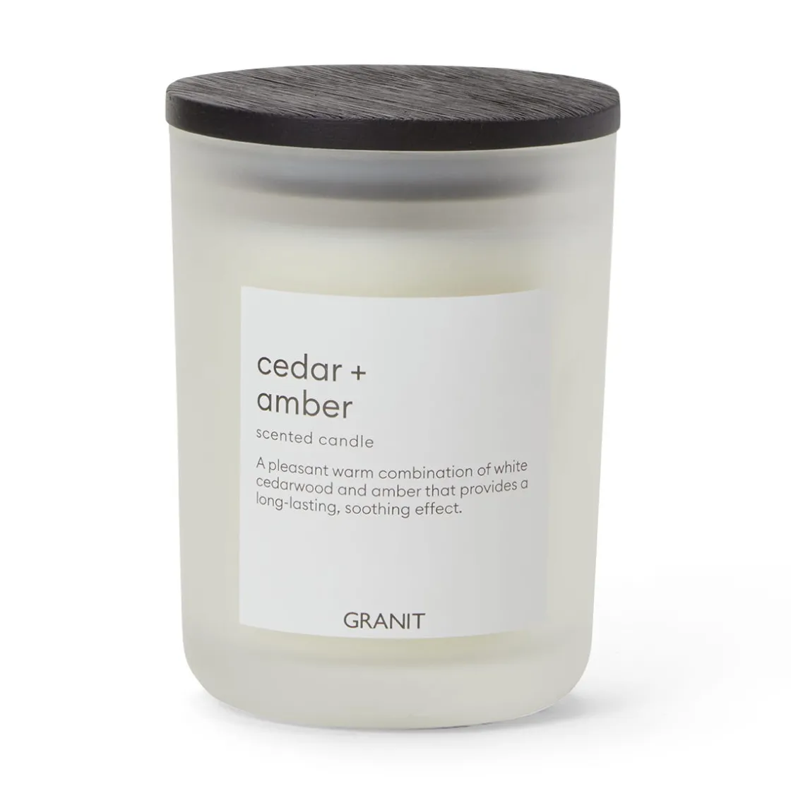 GRANIT Doftljus Frosted Cedar & Amber- Tvål & Dofter|Doftljus & Doftpinnar