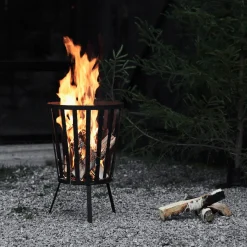 GRANIT Eldkorg Metall- Juldekorationer