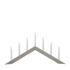 GRANIT Elljusstake Arrow Låg 7L Beige- Lampor|Julbelysning