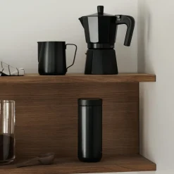 GRANIT Espressobryggare 6 Koppar Svart- Köksredskap