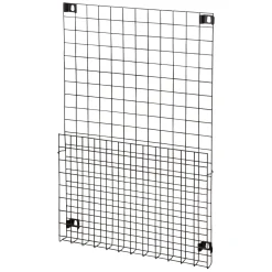 GRANIT Förvaringstavla Rutnät 49x75cm Svart- Förvaringstavlor Med Tillbehör|Häng- & Väggförvaring
