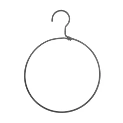 GRANIT Galge Järn Rund Svart- Garderob & Klädförvaring|Juldekorationer