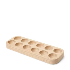 GRANIT Äggställ 12 Ägg Ask- Köksförvaring