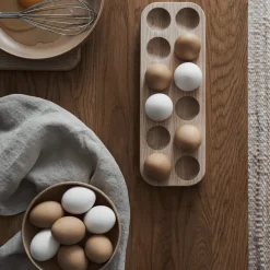 GRANIT Äggställ 12 Ägg Ask- Köksförvaring