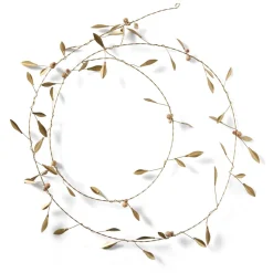 GRANIT Girlang Mistel 2m Mässing- Juldukning|Juldekorationer