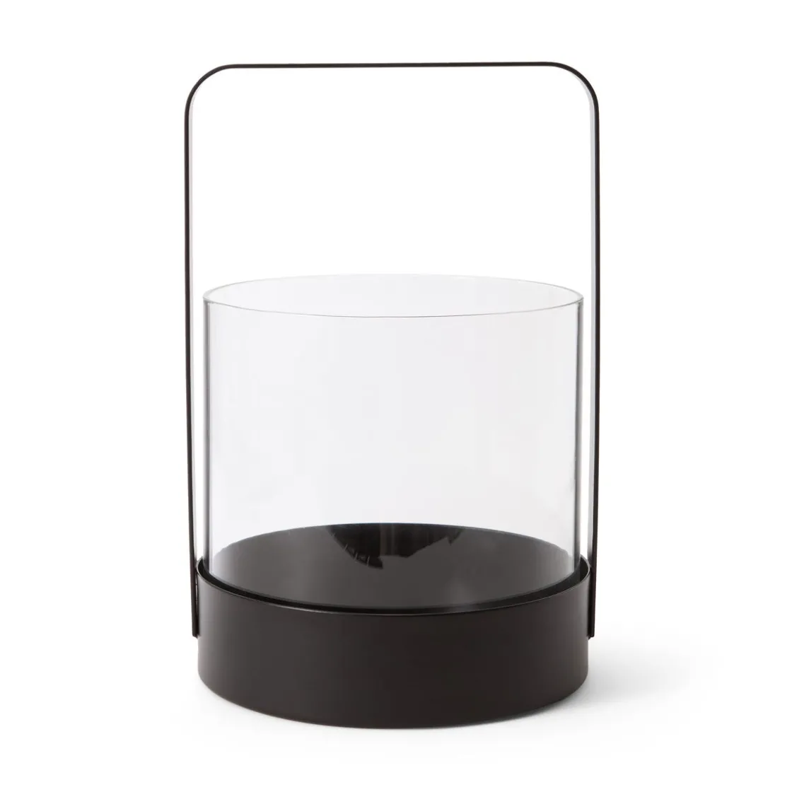 GRANIT Glaslykta Stor Svart- Utebelysning|Ljusstakar