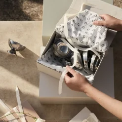 GRANIT Glassbägare Metall 9,5cm- Dukning|Juldukning