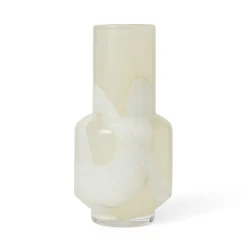 GRANIT Glasvas Akvarell 15x30cm Beige- Vaser