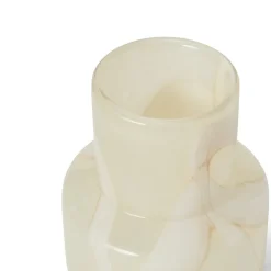 GRANIT Glasvas Akvarell 15x20cm Beige- Vaser