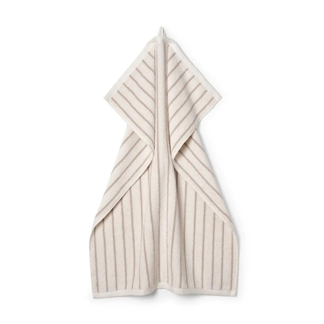 GRANIT Handduk Line 50x70cm Bomullsfrotté Beige- Handdukar & Badlakan