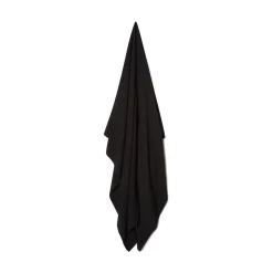 GRANIT Handduk Våffla 100x150cm Bomull Bambu Svart- Handdukar & Badlakan