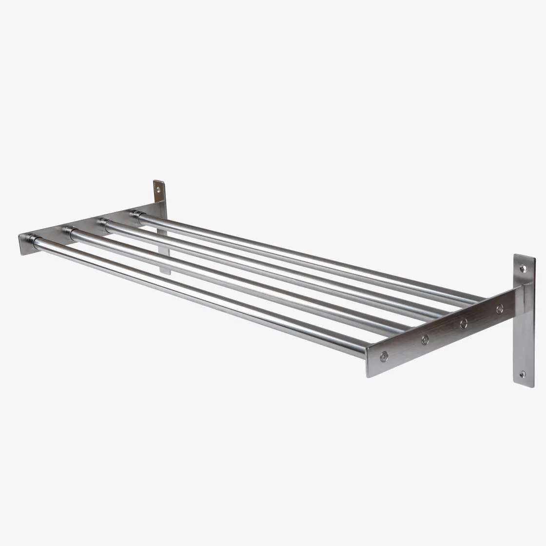 GRANIT Hatthylla/Skohylla 27x78cm Rostfritt Stål- Hallmöbler & Förvaring