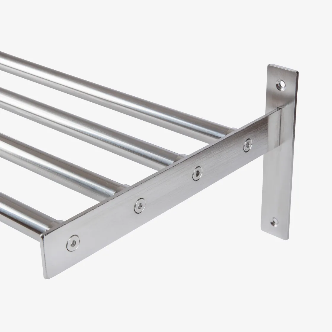 GRANIT Hatthylla/Skohylla 27x78cm Rostfritt Stål- Hallmöbler & Förvaring