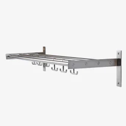 GRANIT Hatthylla/Skohylla 27x78cm Rostfritt Stål- Hallmöbler & Förvaring