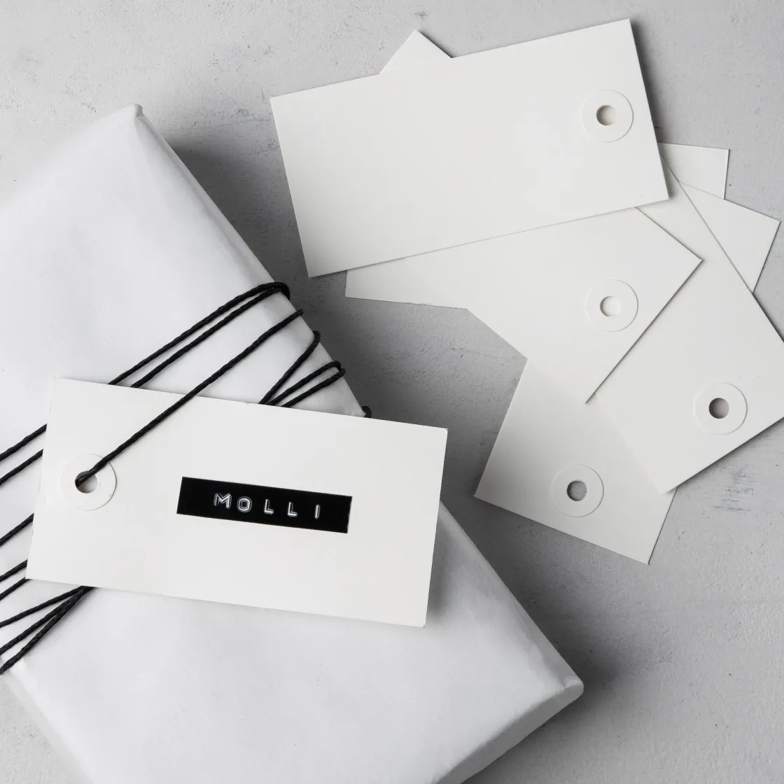 GRANIT Hängetiketter 10-p Vit- Presentinslagning & Diy|Presentinslagning