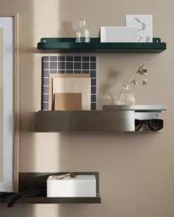 GRANIT Hylla Neo 48x12cm Rostfritt Stål Magnetisk- Häng- & Väggförvaring