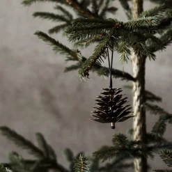 GRANIT Julgransdekoration Kotte 6cm Mässing- Allt Till Julgranen|Juldekorationer