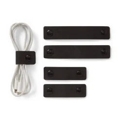 GRANIT Kabelsamlare 5-p Svart- Skrivbordstillbehör|Småförvaring