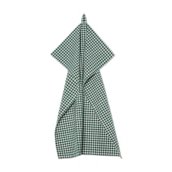 GRANIT Kökshandduk Check 50x70cm Bomull Grön/Vit- Kökstextil