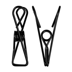 GRANIT Klämma Enkel 5-p Svart- Klämmor & Vajrar|Förvaringstavlor Med Tillbehör