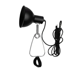 GRANIT Klämspot Rund Svart- Sovrumsmöbler & Tillbehör|Kontorsbelysning