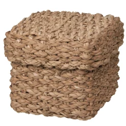 GRANIT Korg Abaca Lock 15x15cm- Korgar|Badrumsförvaring