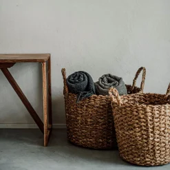 GRANIT Korg Abaca Rund Handtag 30x30cm- Korgar