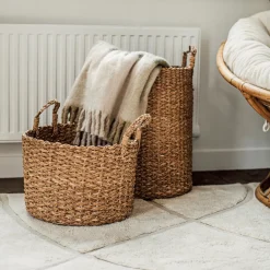 GRANIT Korg Abaca Rund Handtag 30x30cm- Korgar