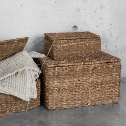 GRANIT Korg Hogla Lock 17x25cm- Korgar|Badrumsförvaring