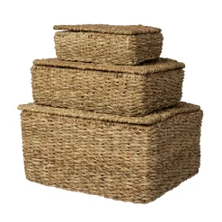 GRANIT Korg Hogla Lock 26x34cm- Korgar|Badrumsförvaring