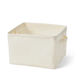 GRANIT Korg Hopvikbar Fyrkant 27x27cm Offwhite- Garderob & Klädförvaring|Korgar