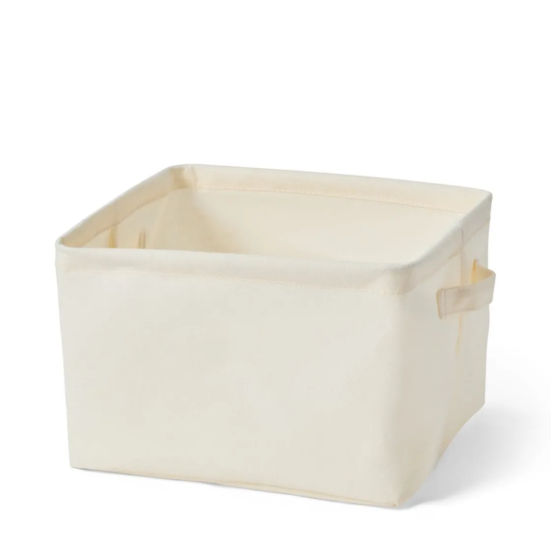 GRANIT Korg Hopvikbar Fyrkant 27x27cm Offwhite- Garderob & Klädförvaring|Korgar