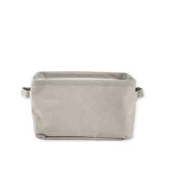 GRANIT Korg Hopvikbar 20x27cm Beige- Korgar|Badrumsförvaring