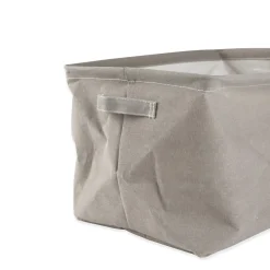 GRANIT Korg Hopvikbar 27x39cm Beige- Korgar|Badrumsförvaring