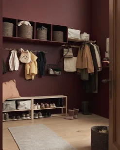 GRANIT Korg Hopvikbar 31x45cm Offwhite- Garderob & Klädförvaring|Korgar