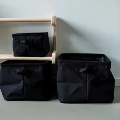 GRANIT Korg Hopvikbar 31x45cm Svart- Garderob & Klädförvaring|Korgar