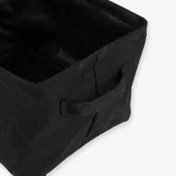 GRANIT Korg Hopvikbar 20x27cm Svart- Garderob & Klädförvaring|Korgar