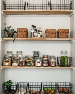 GRANIT Korg Metall 17x27cm Svart- Korgar|Badrumsförvaring