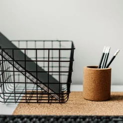 GRANIT Korg Metall 24x32cm Svart- Korgar|Badrumsförvaring