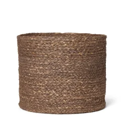 GRANIT Korg Risstrå 35x28cm Mörkbrun- Korgar